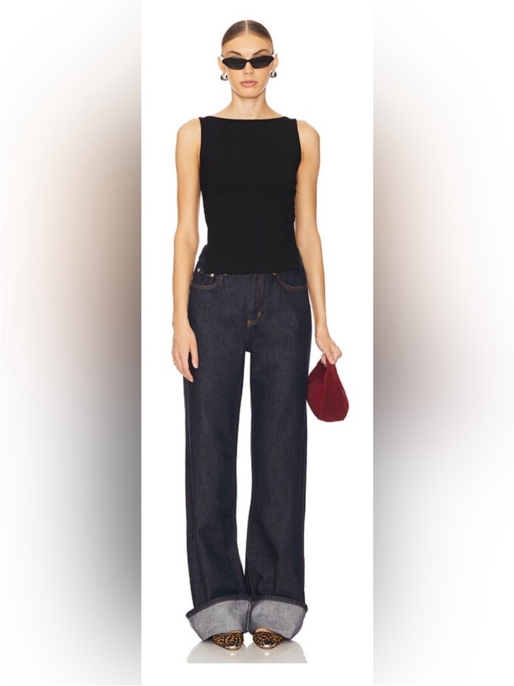 All The Ways Revolve Lisa Wide Leg Jeans 27